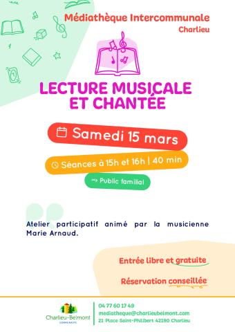 Lecture musicale et chantée Charlieu